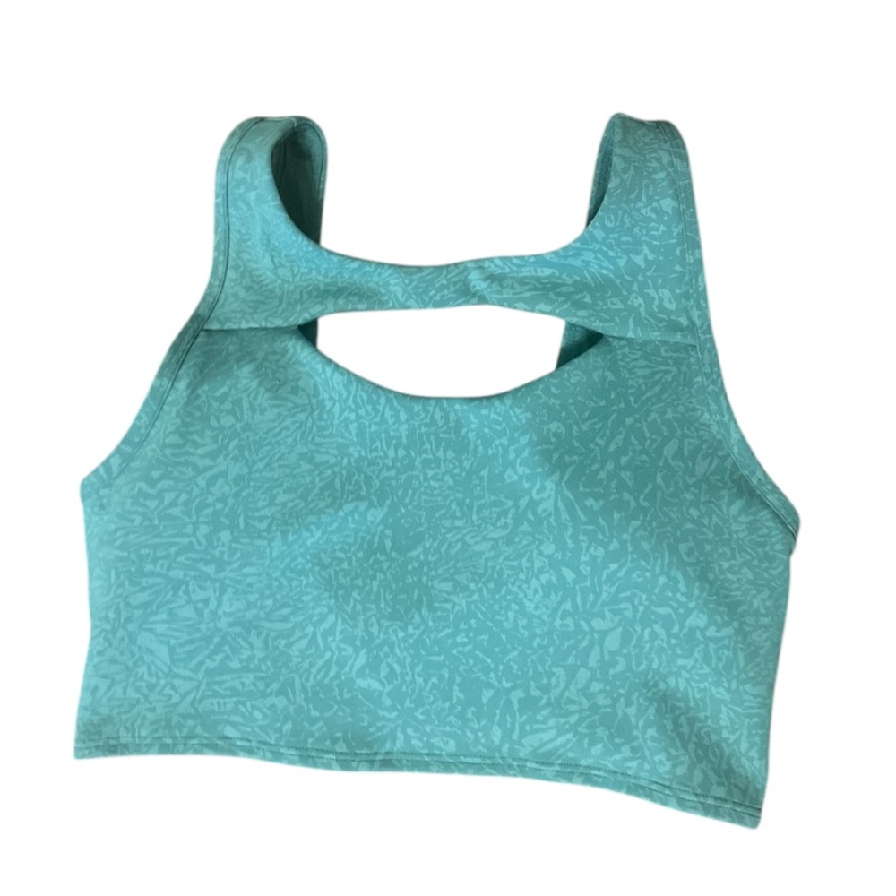 Lululemon Teal Sports Bra, Size 6